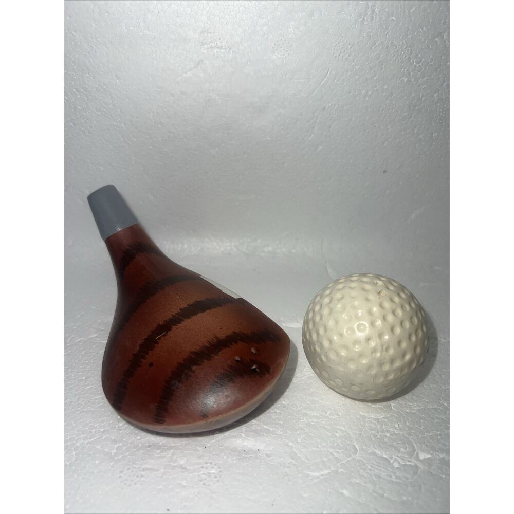 Inarco Golf Club And Ball Salt & Pepper Shaker Set Table Decor Made In Japan